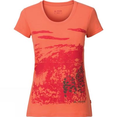 Camisa Vaude Gleann III Mujer Coral - Chile RWX423986